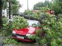 Unwetter Koeln Porz Einsatz FF Koeln P002